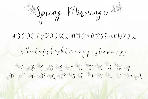 Spring Morning font