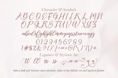 Ambelia Script font