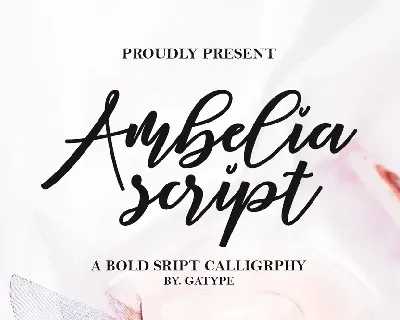 Ambelia Script font