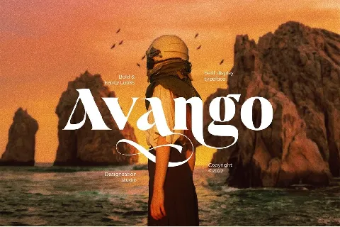 Avango font