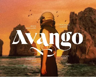 Avango font