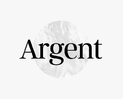 Argent CF Family font