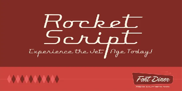 Rocket Script font