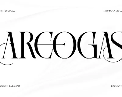 Areogas Vintage font