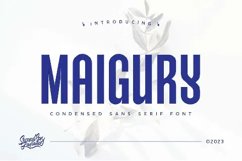 Maigury font