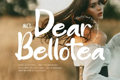 NCL Dear Bellotea font