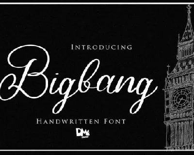 Bigbang font