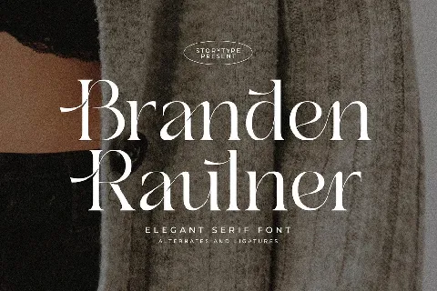 Branden Raulner font