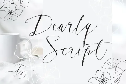 Dearly Script font