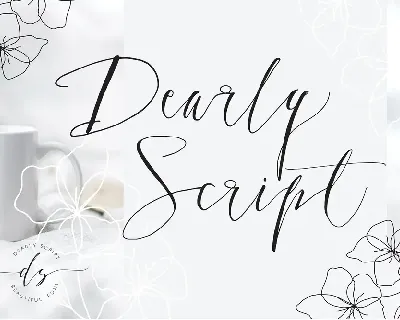 Dearly Script font