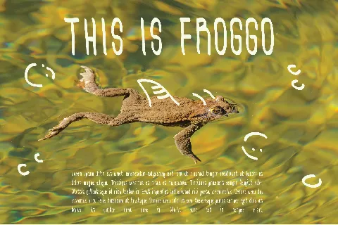 Froggo Free font