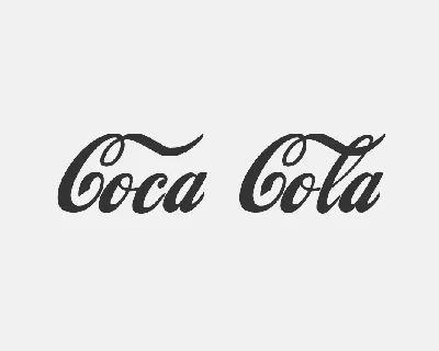 Coca Cola font