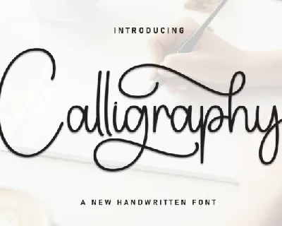 Calligraphy Script font