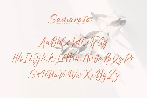 Samarata font