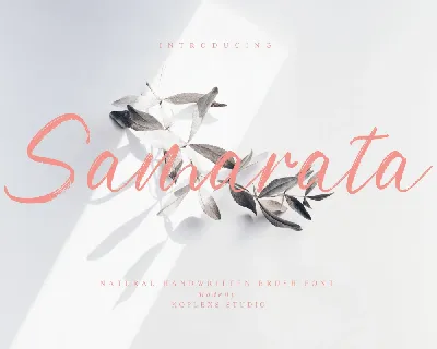 Samarata font