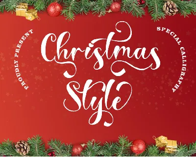 Christmas Style font