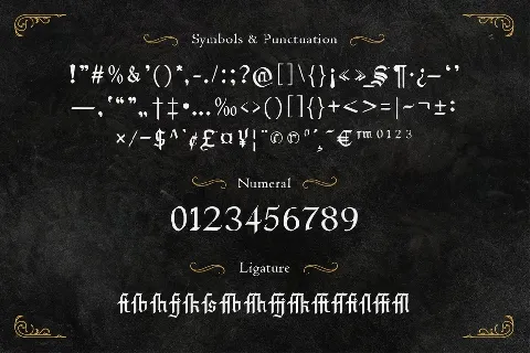 Draculie font