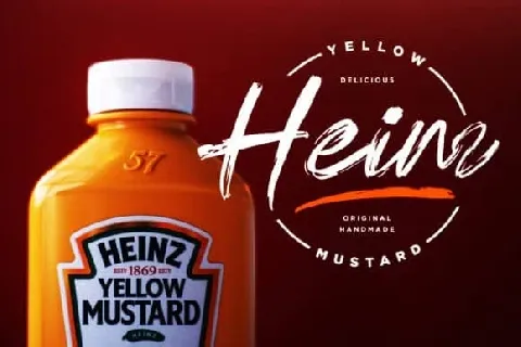Hot Sauce Brush font
