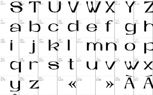 Arck font