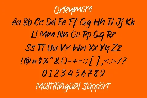 Orleymore font