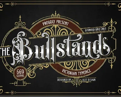 Bull Stand font