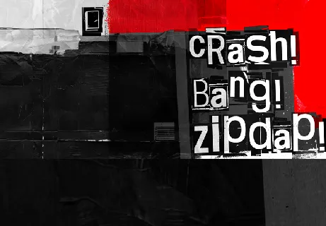 Crash! Bang! Zipdap! font