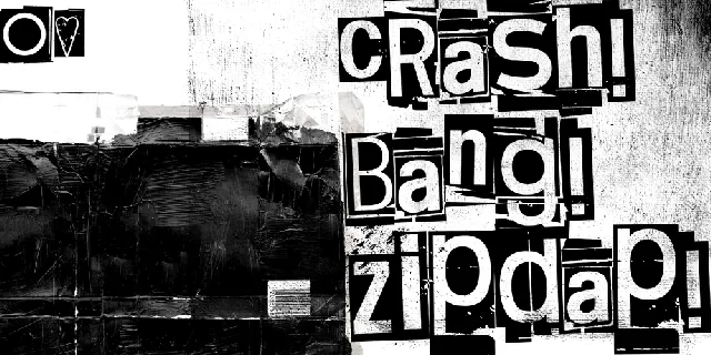 Crash! Bang! Zipdap! font