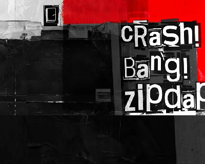 Crash! Bang! Zipdap! font