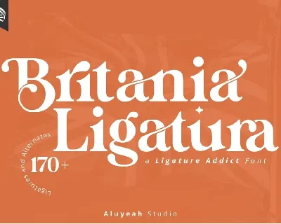 Britania Ligatura font