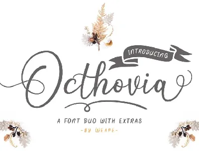 Octhovia Duo font