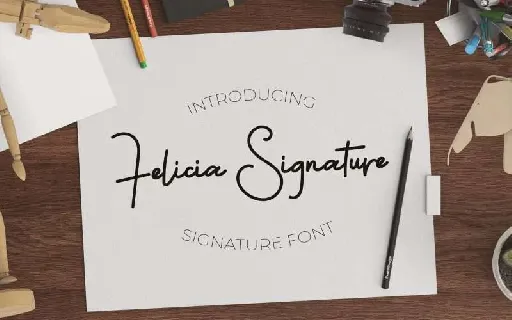 Felicia Signature Free font