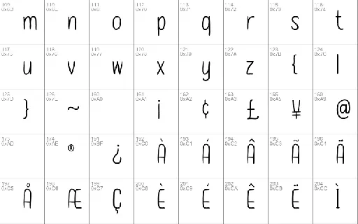 Orchard font