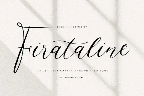 Firataline font