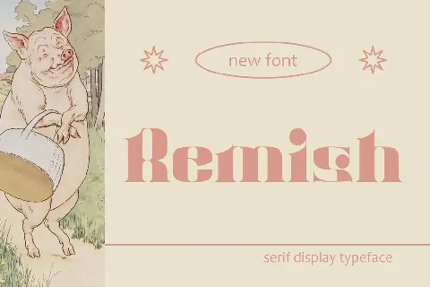 Remish Serif font