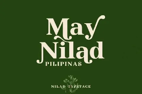 Nilad Serif font