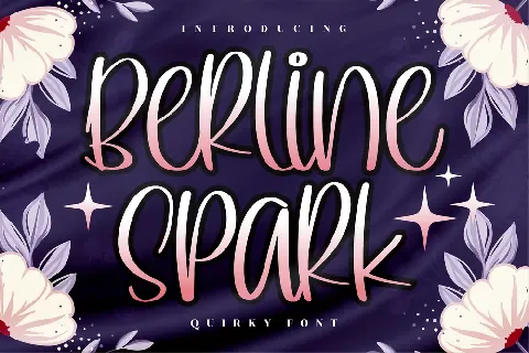 Berline Spark font