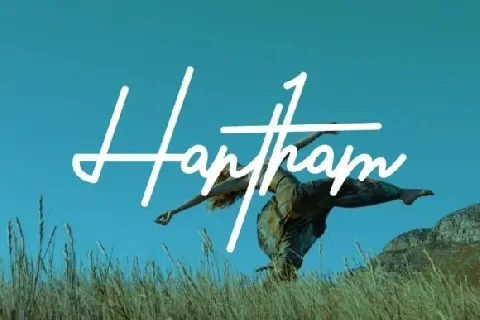 Hantham font