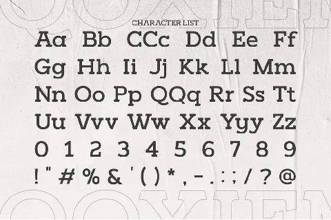 Qoxiem font