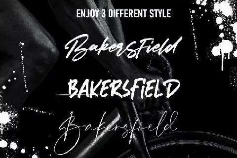 Bakersfield font