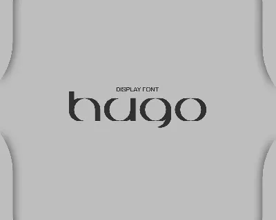 Hugo font