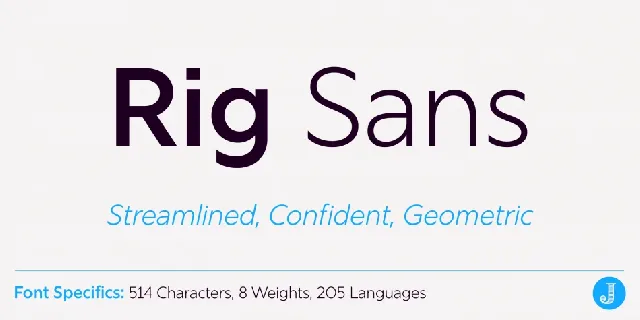 Rig Sans font