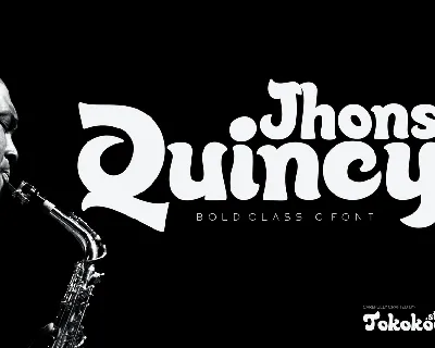 Quincy Jhons font