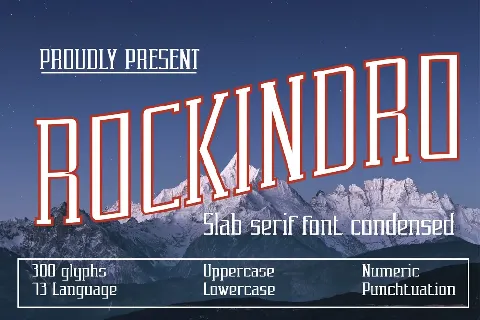 Rockindro font