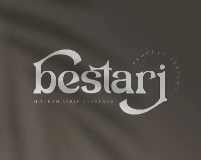 Bestari font