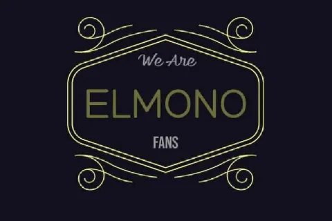 Elmono Sans Serif font