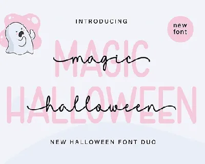 Magic Halloween font