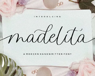 Madelita font