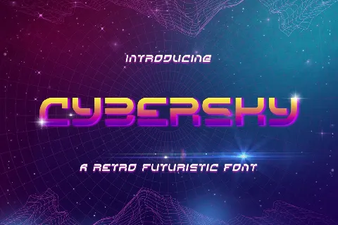 Cybersky font