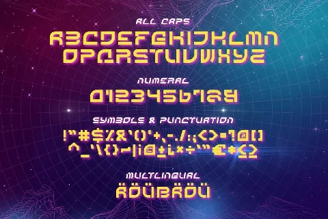 Cybersky font