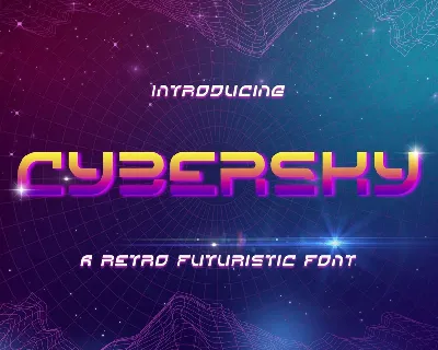 Cybersky font